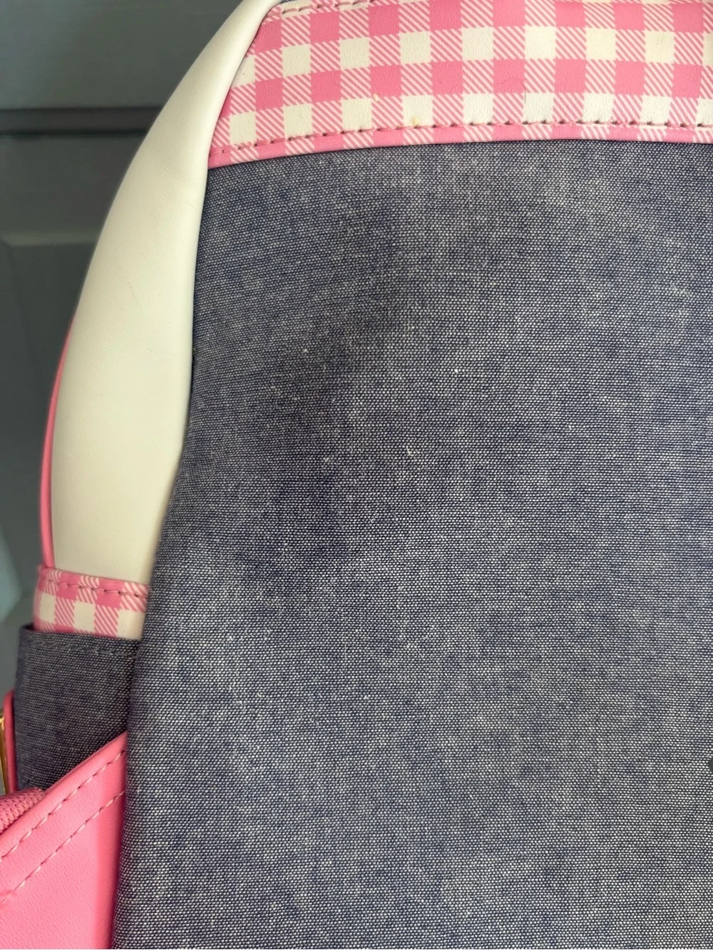 Hello Kitty Pink & Gray Floral Kids Backpack HTF/Discontinued